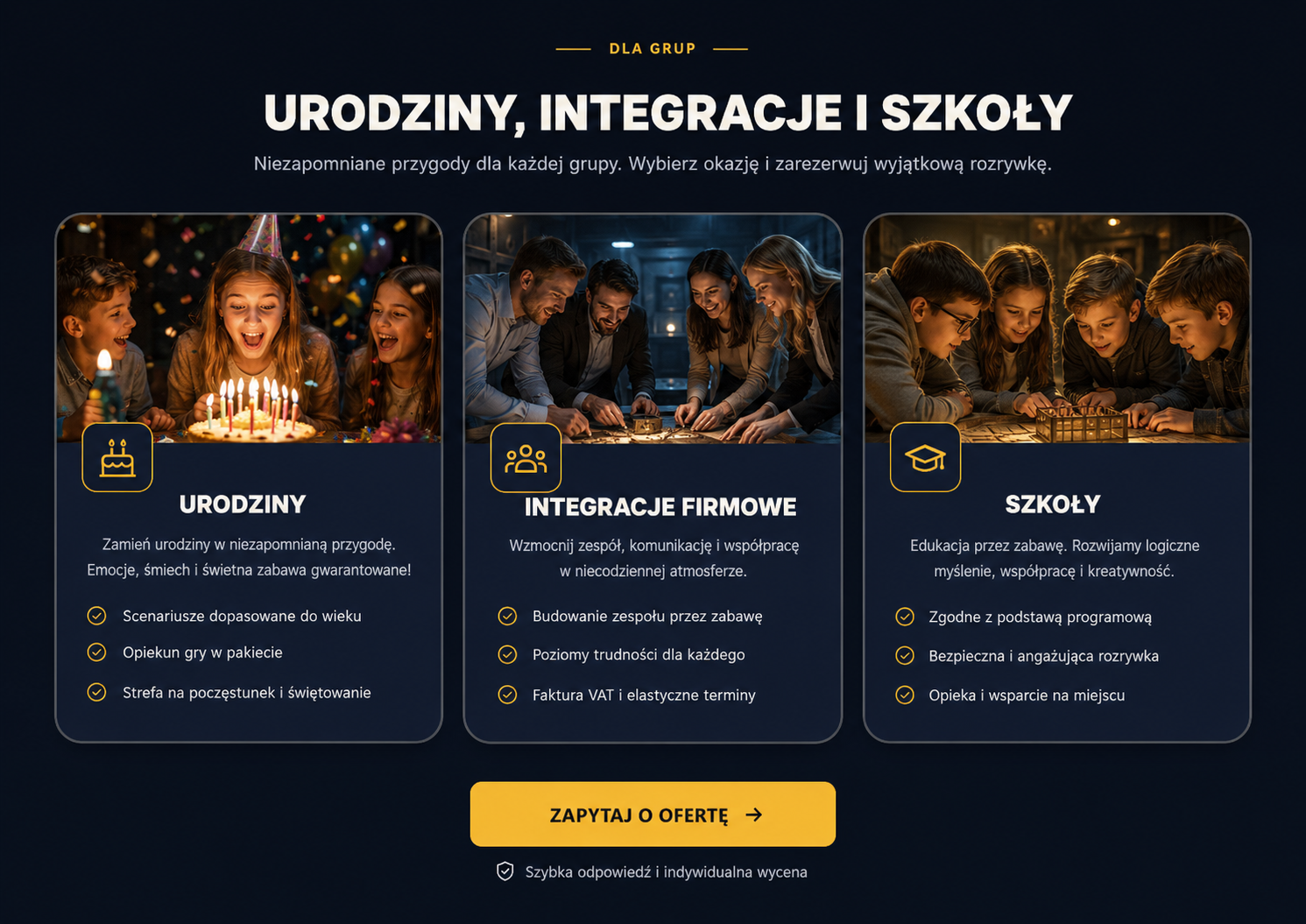 Integracje firmowe